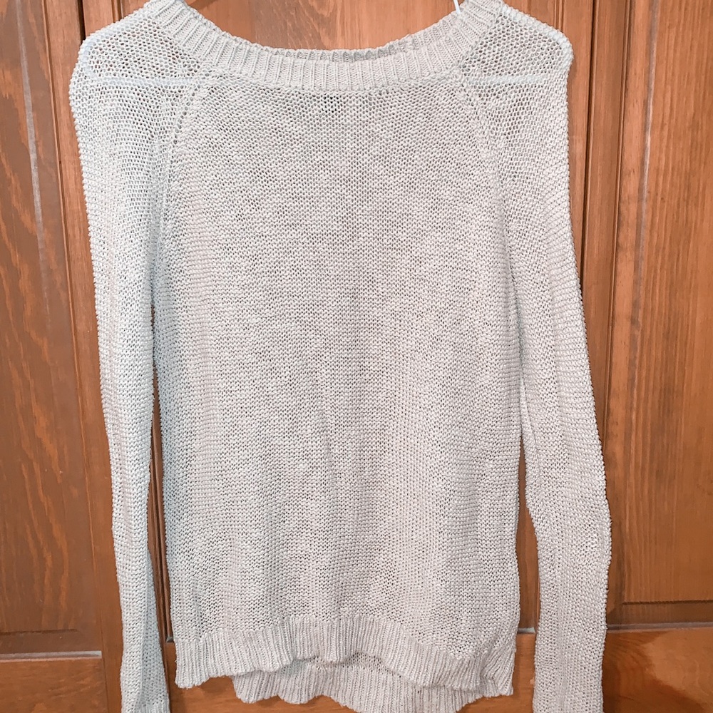 Forever 21 cream knitted sweater